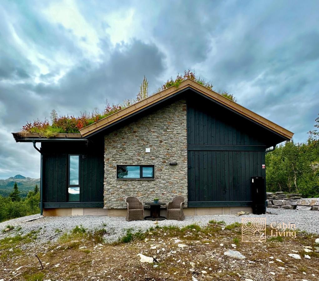 Brand New Cabin On The Sunny Side Of Gaustatoppen With A Great View Tuddal Exterior photo
