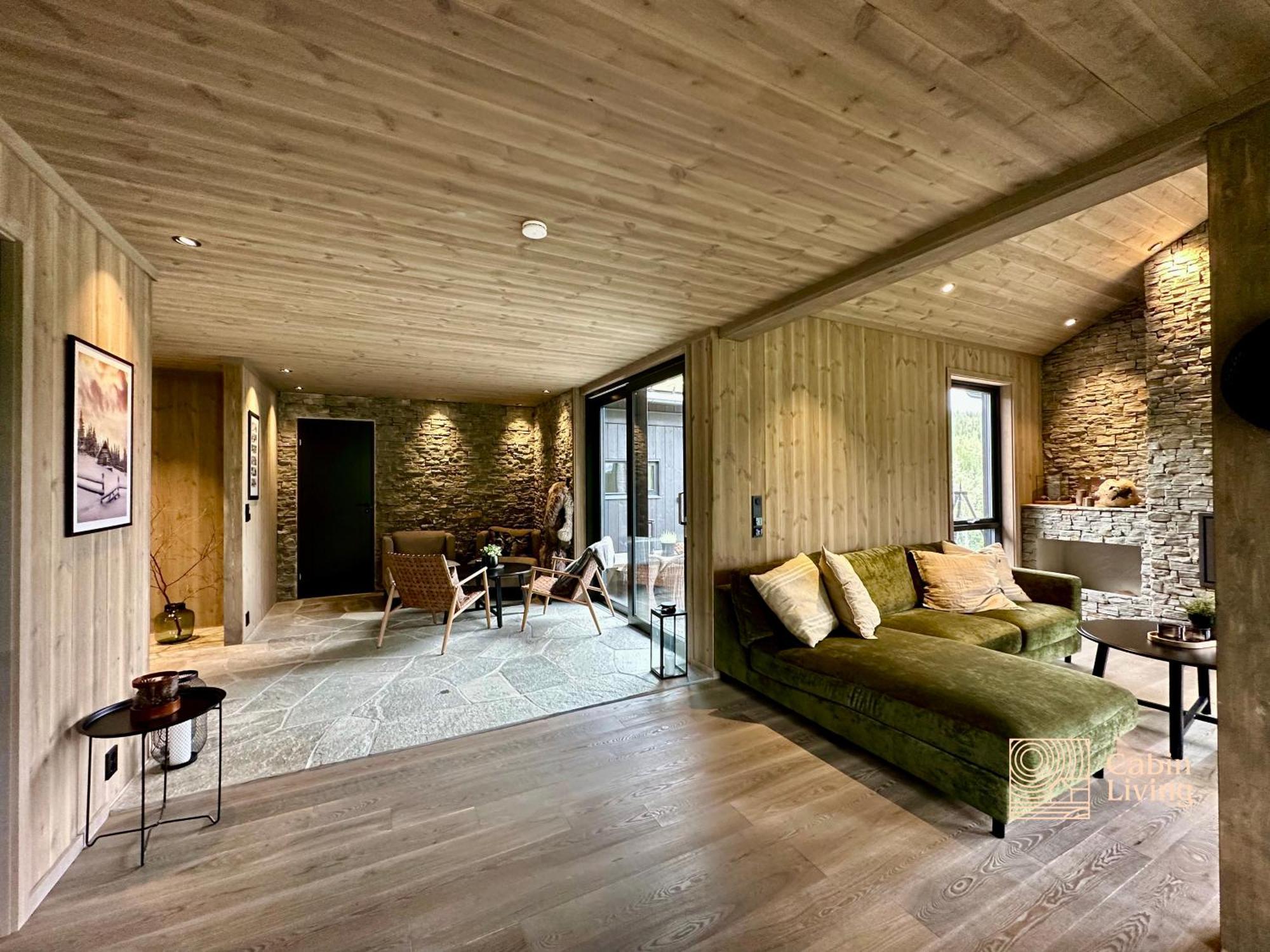 Brand New Cabin On The Sunny Side Of Gaustatoppen With A Great View Tuddal Exterior photo