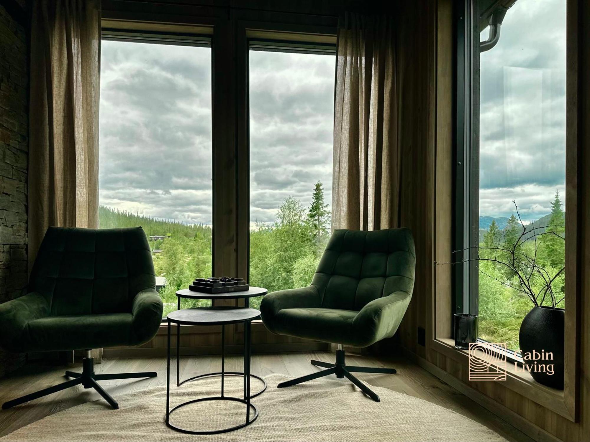 Brand New Cabin On The Sunny Side Of Gaustatoppen With A Great View Tuddal Exterior photo