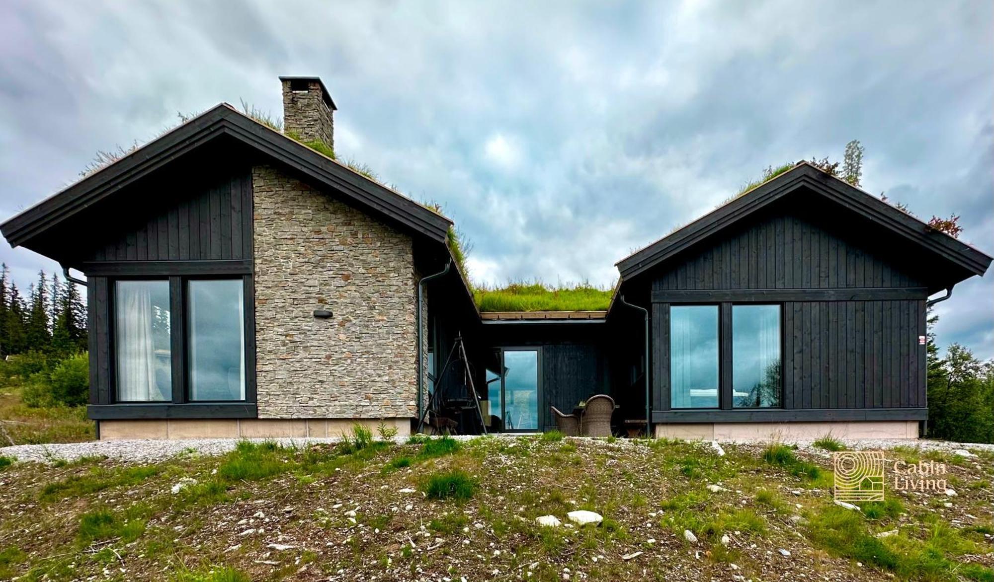 Brand New Cabin On The Sunny Side Of Gaustatoppen With A Great View Tuddal Exterior photo