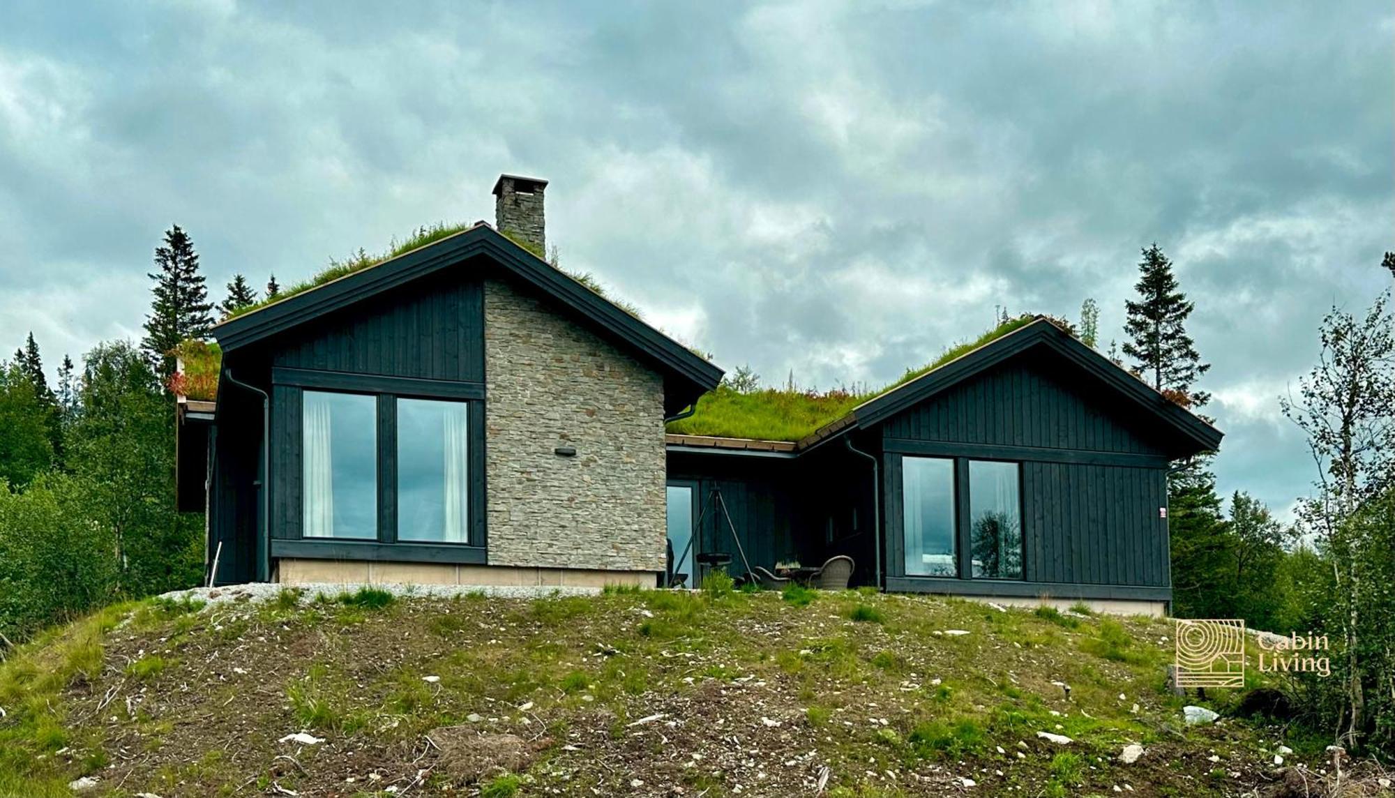 Brand New Cabin On The Sunny Side Of Gaustatoppen With A Great View Tuddal Exterior photo