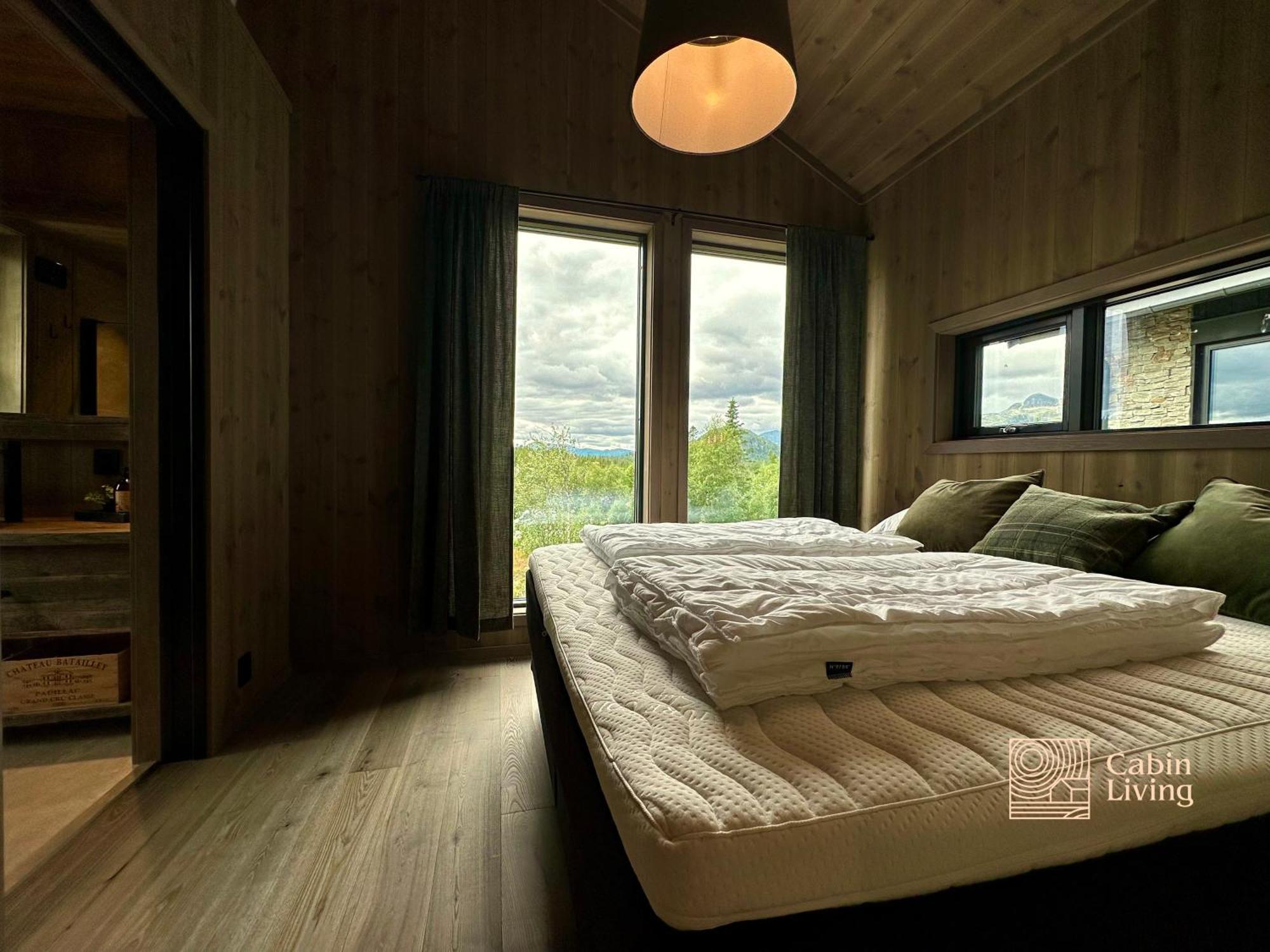 Brand New Cabin On The Sunny Side Of Gaustatoppen With A Great View Tuddal Exterior photo