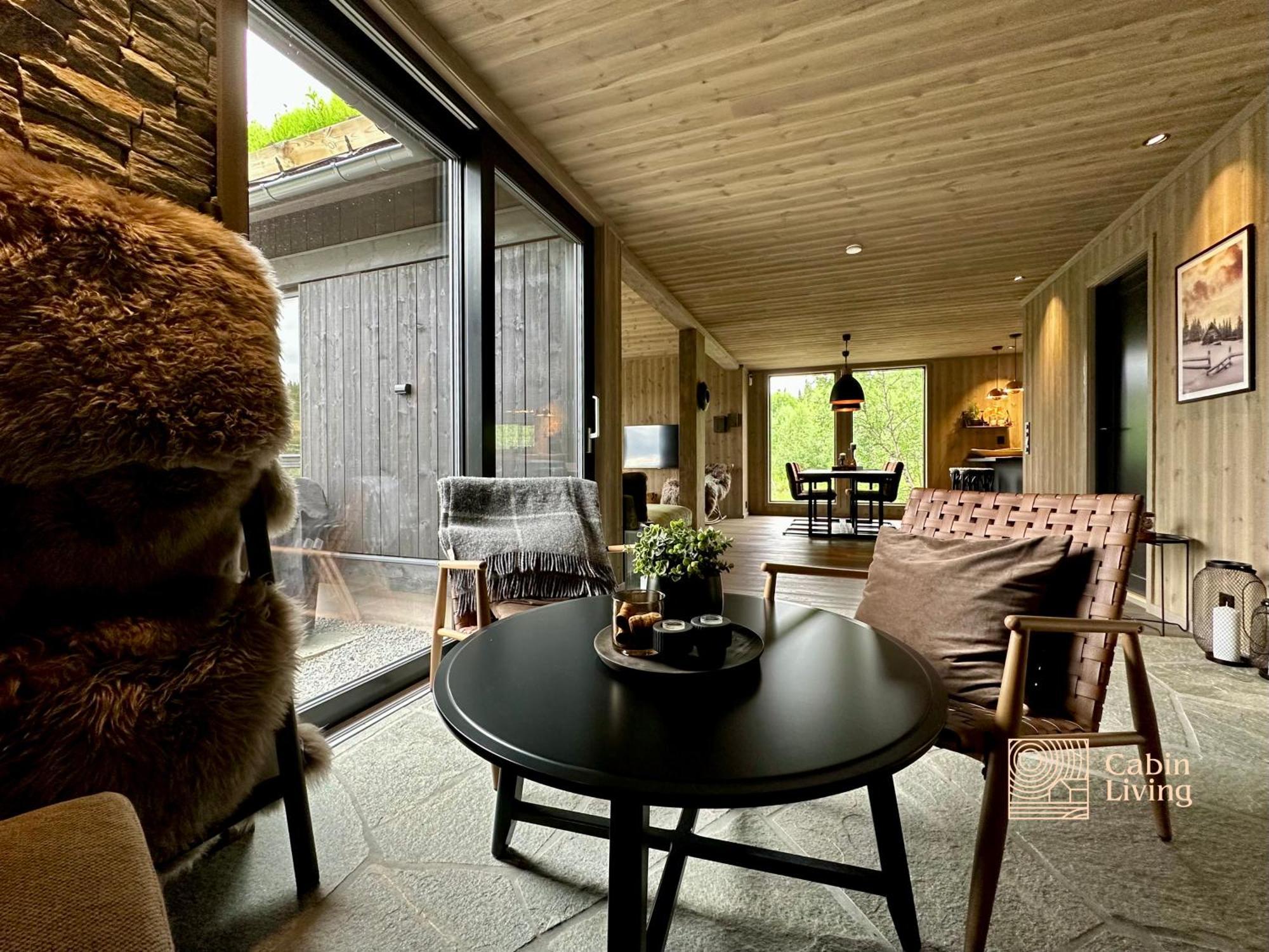 Brand New Cabin On The Sunny Side Of Gaustatoppen With A Great View Tuddal Exterior photo