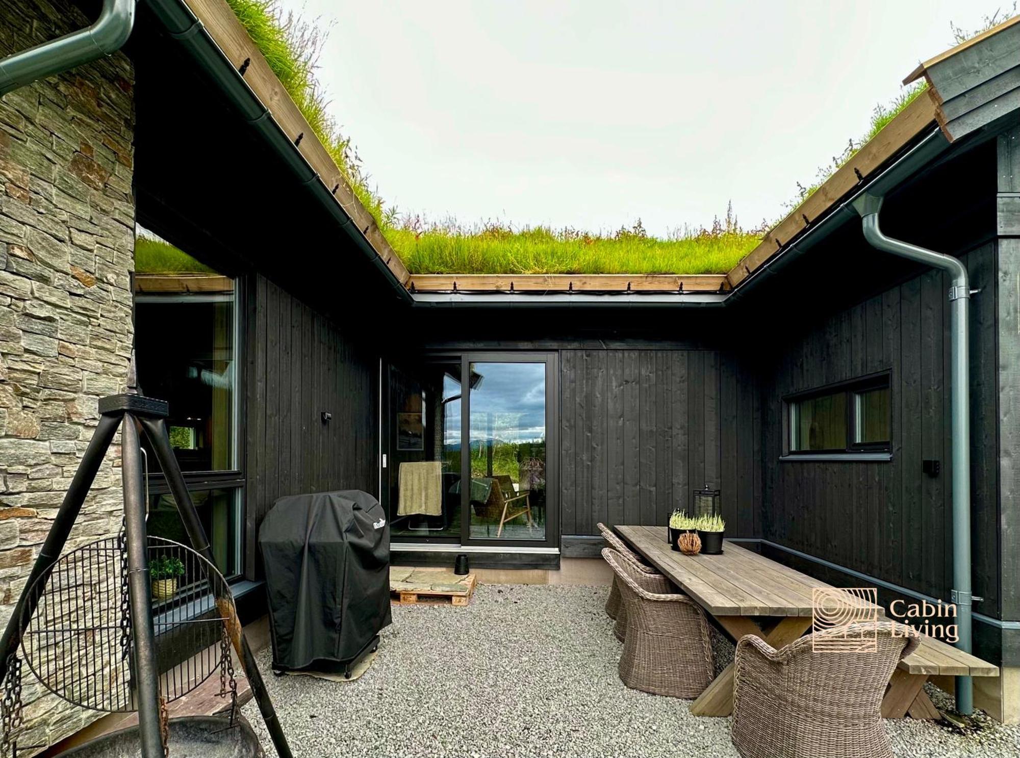 Brand New Cabin On The Sunny Side Of Gaustatoppen With A Great View Tuddal Exterior photo