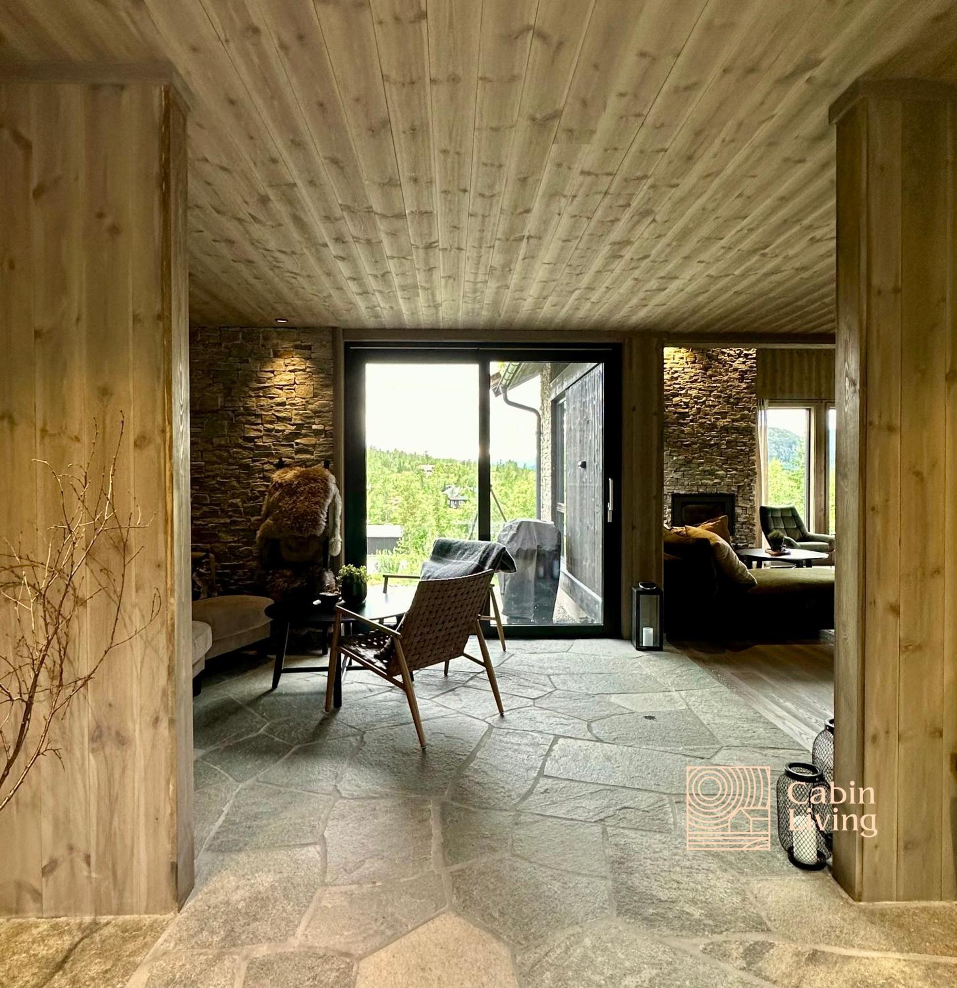 Brand New Cabin On The Sunny Side Of Gaustatoppen With A Great View Tuddal Exterior photo